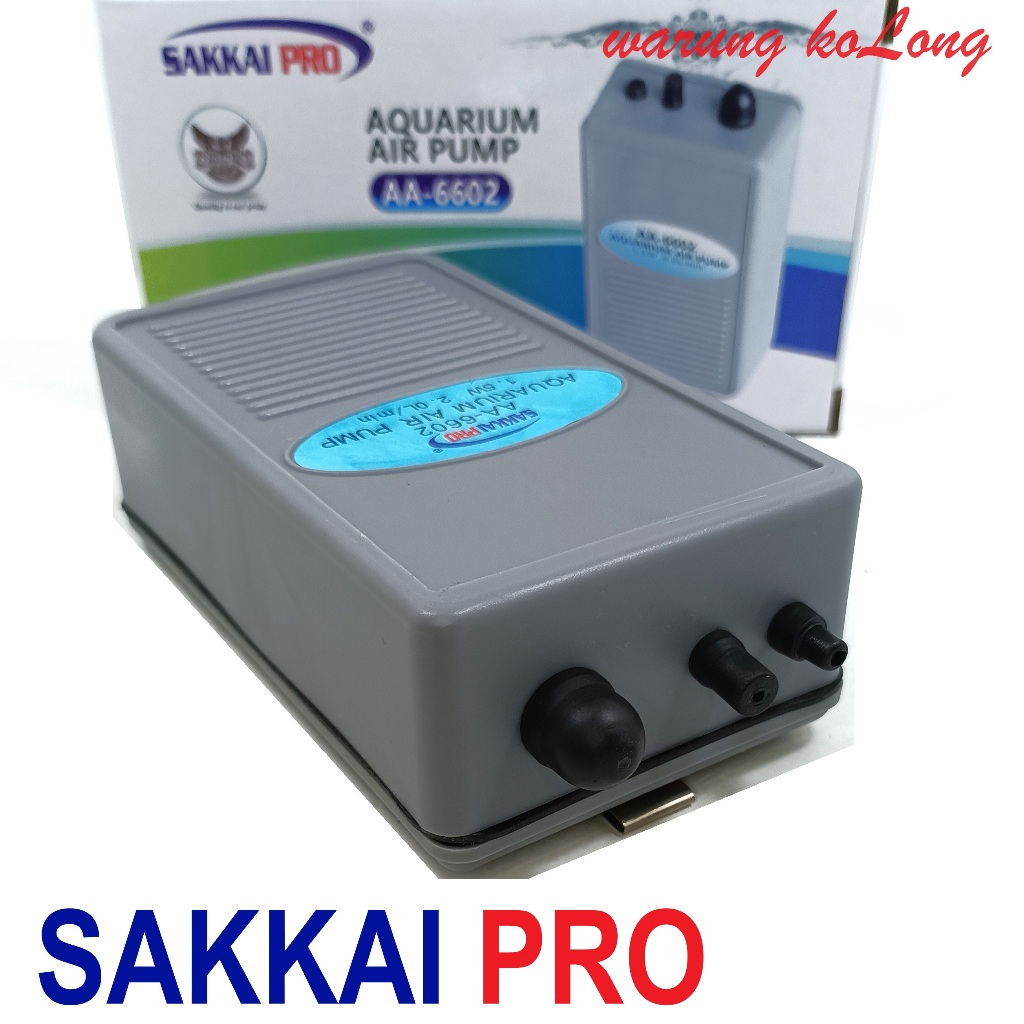 Pompa Udara Aquarium Baterai SAKKAI PRO Aerator oksigen Akuarium air pump battery