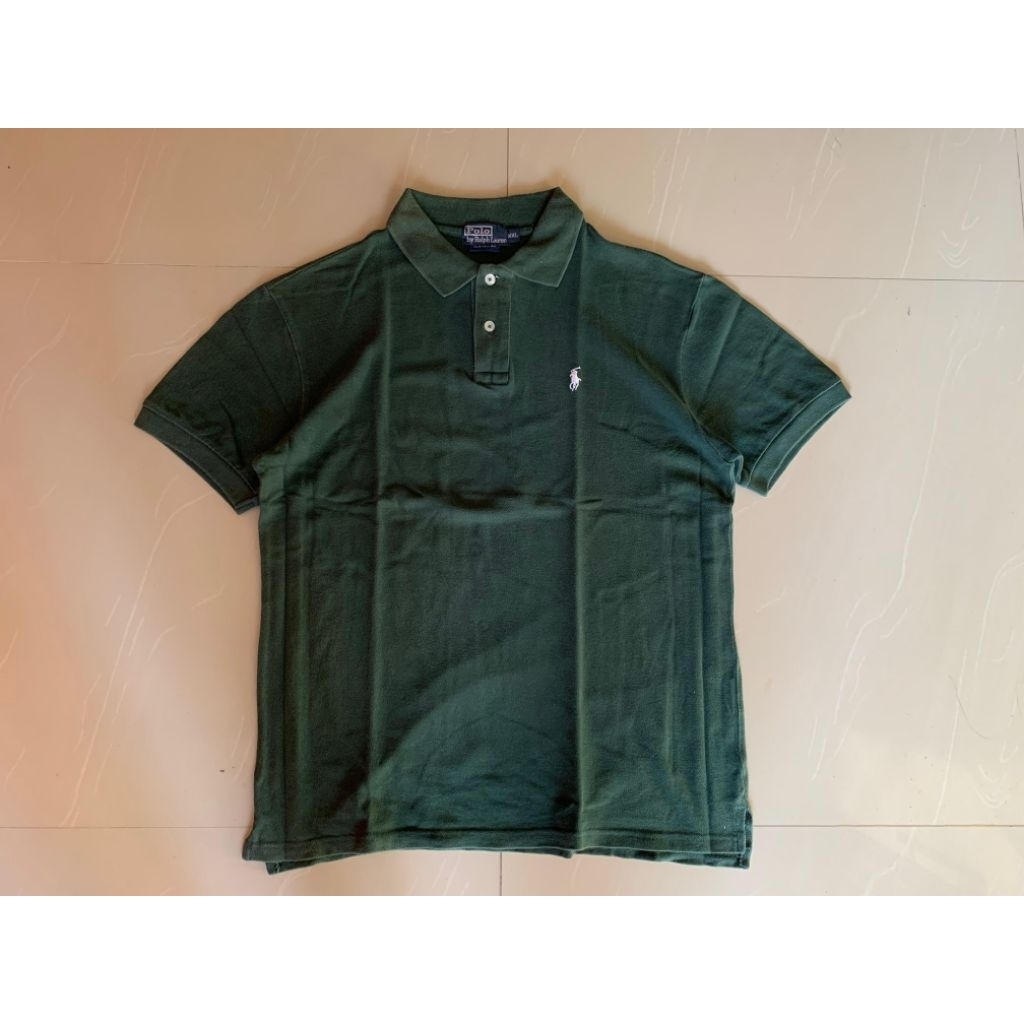 kaos polo lengan pendek original bekas polo shirt P0 L0 RAL PH LAUR. EN
