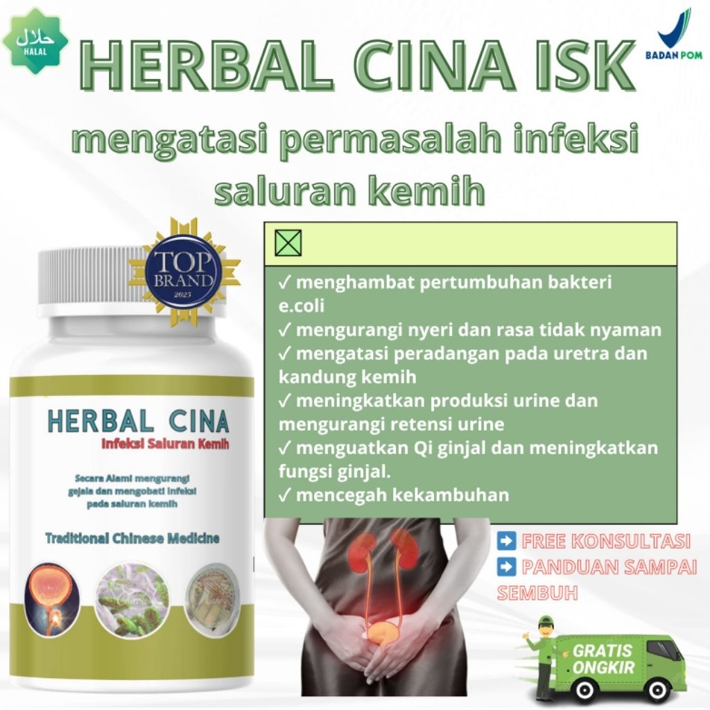 Herbal Cina ISK (Infeksi Saluran Kemih)Solusi Efektif Mengobati Infeksi Saluran Kemih | Alami HALAL 