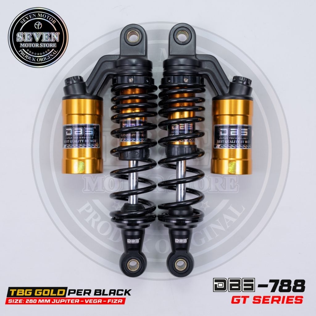 DBS 788 Gt Series Shock Belakang Bebek Rx King Karisma Supra Jupiter Z Vega Firz MegaPro Revo Shogun