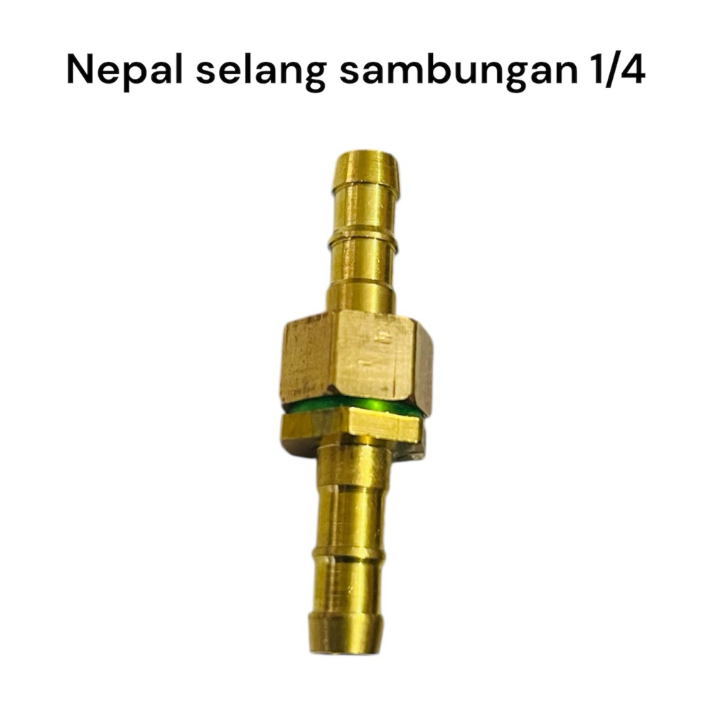 nepal selang kompresor nepal kuningan / sambungan selang 1/4