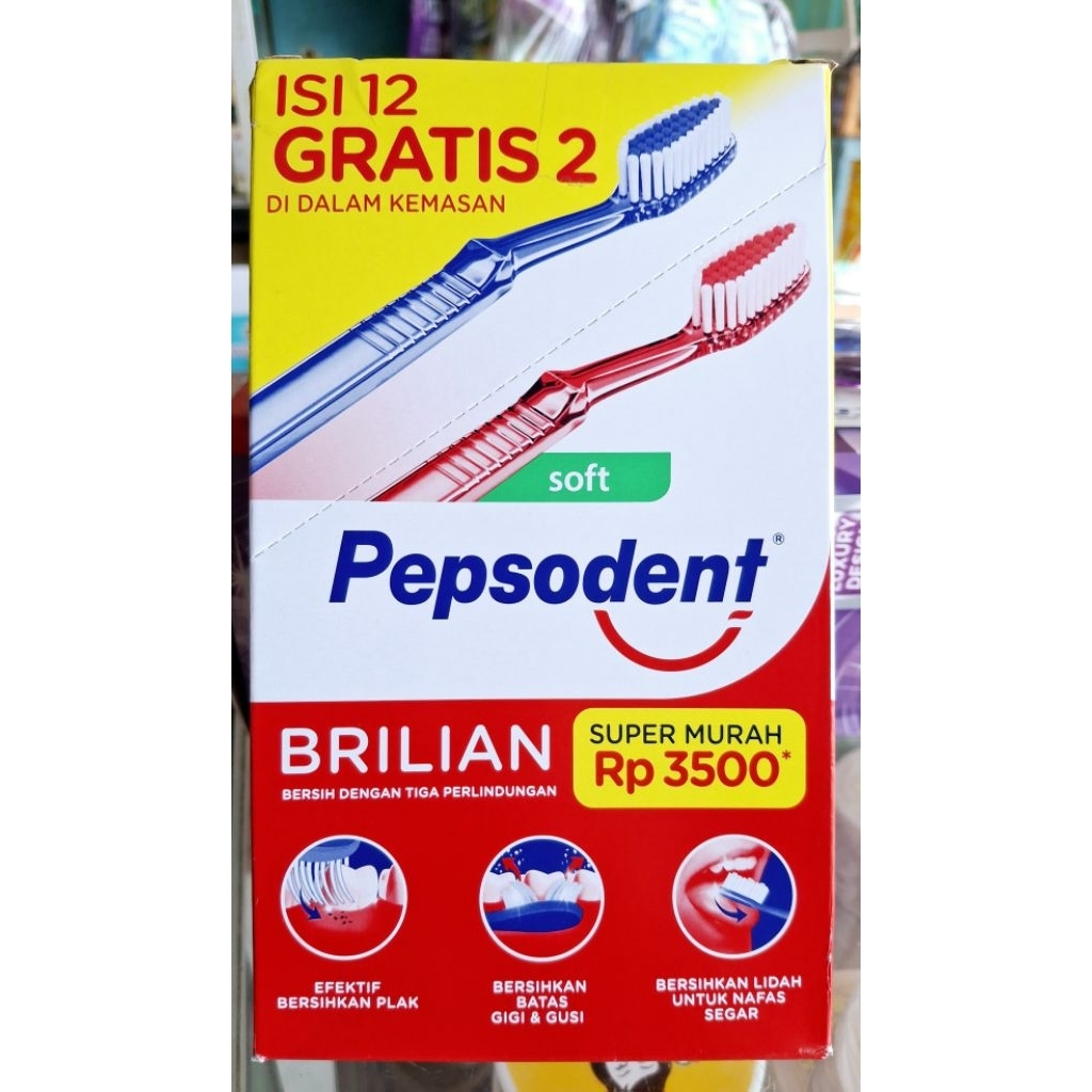 Sikat Gigi Pepsodent Brilian