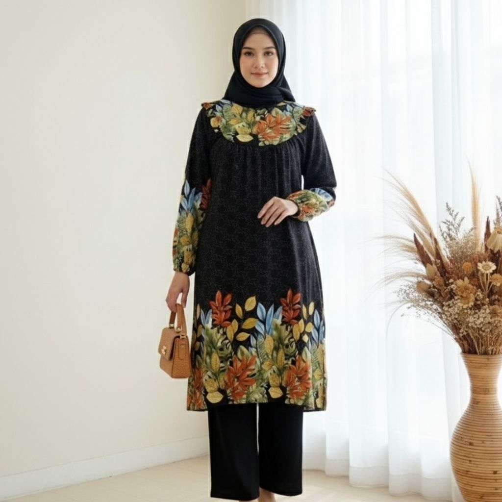 SETELAN TUNIK DAN CELANA KULOT