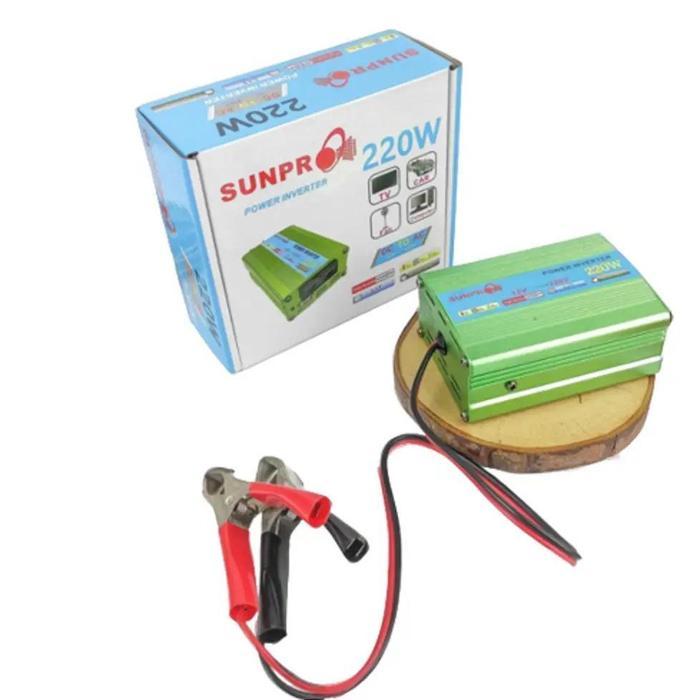 Inverter 220W DC 12V 24V Ke AC 220V Mobil