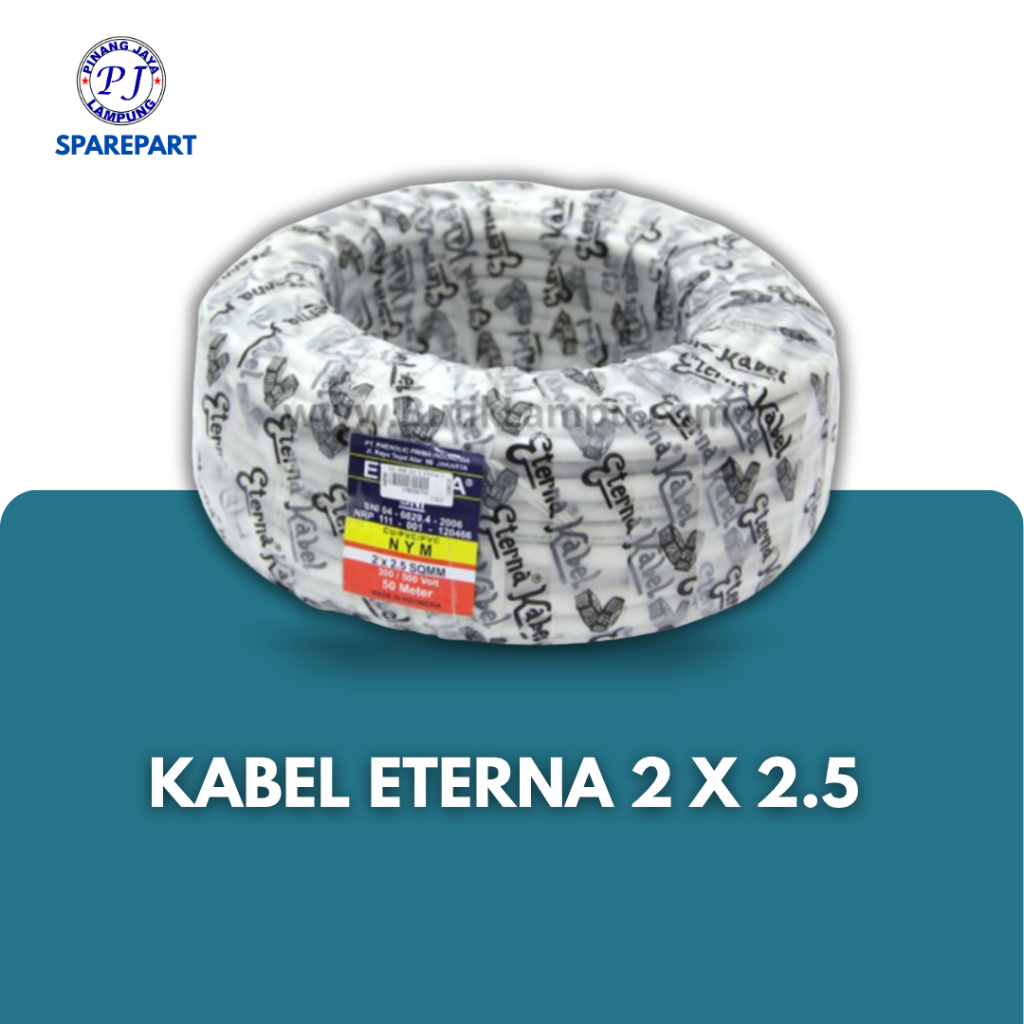 KABEL ETERNA 2 x 2.5 (METER)
