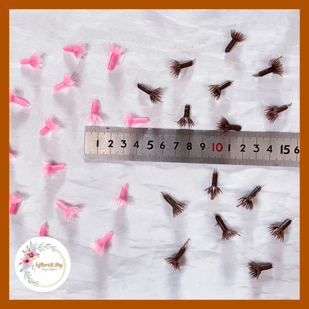 [100 Gram] Putik Bunga Plastik Putik Artificial Putik Sari Sakura Putik Sakura Sparepart Bunga