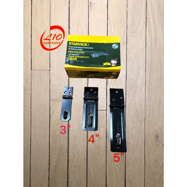 3” Overpal TEBAL Hitam STAMVICK / Cantelan Cantolan Engsel Gembok TEBAL Hitam STAMVICK 3" Inch