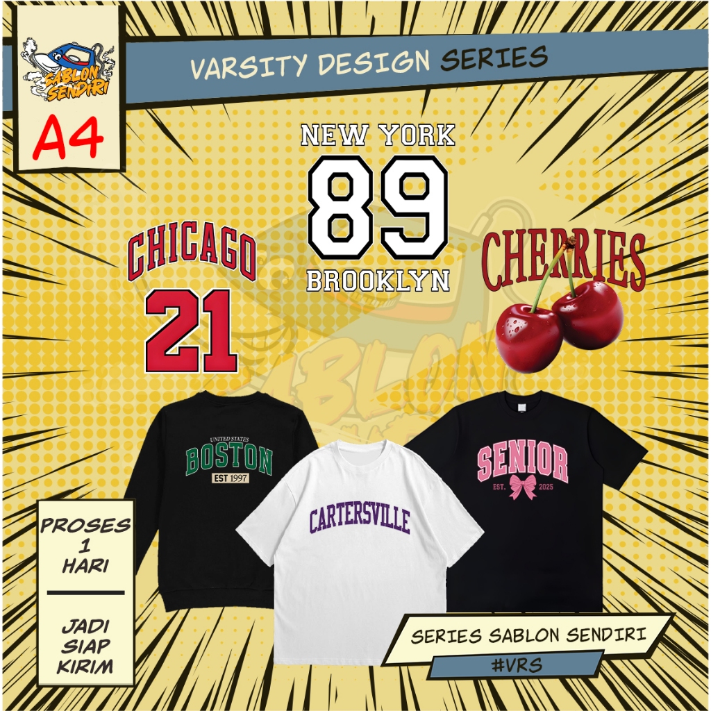 SABLON DTF - SABLON SETRIKA - VARSITYDESIGN - A4