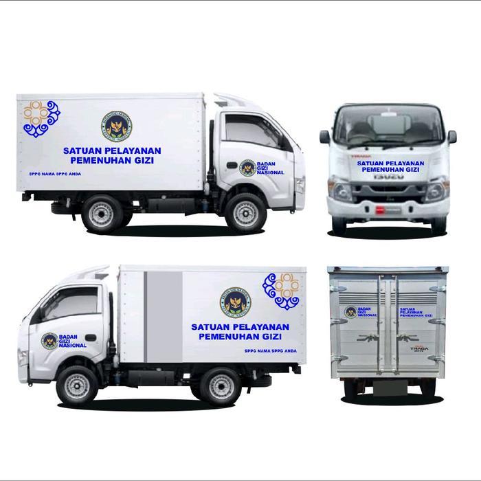 STIKER CUTTING / STIKER BRANDING / STIKER MOBIL / STIKER MOBIL SPPG / STIKER MOBIL BGN