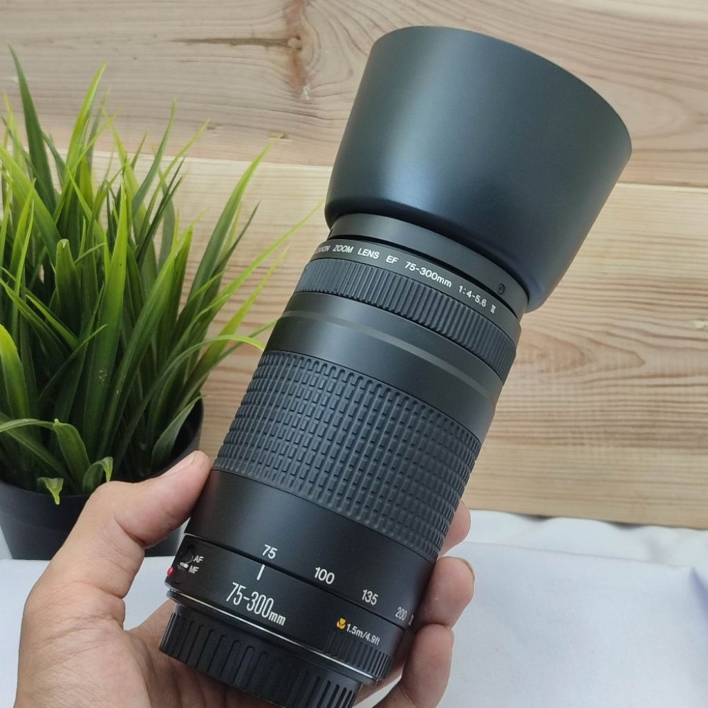 Lensa Tele Canon 75-300mm 75-300 not 70-300