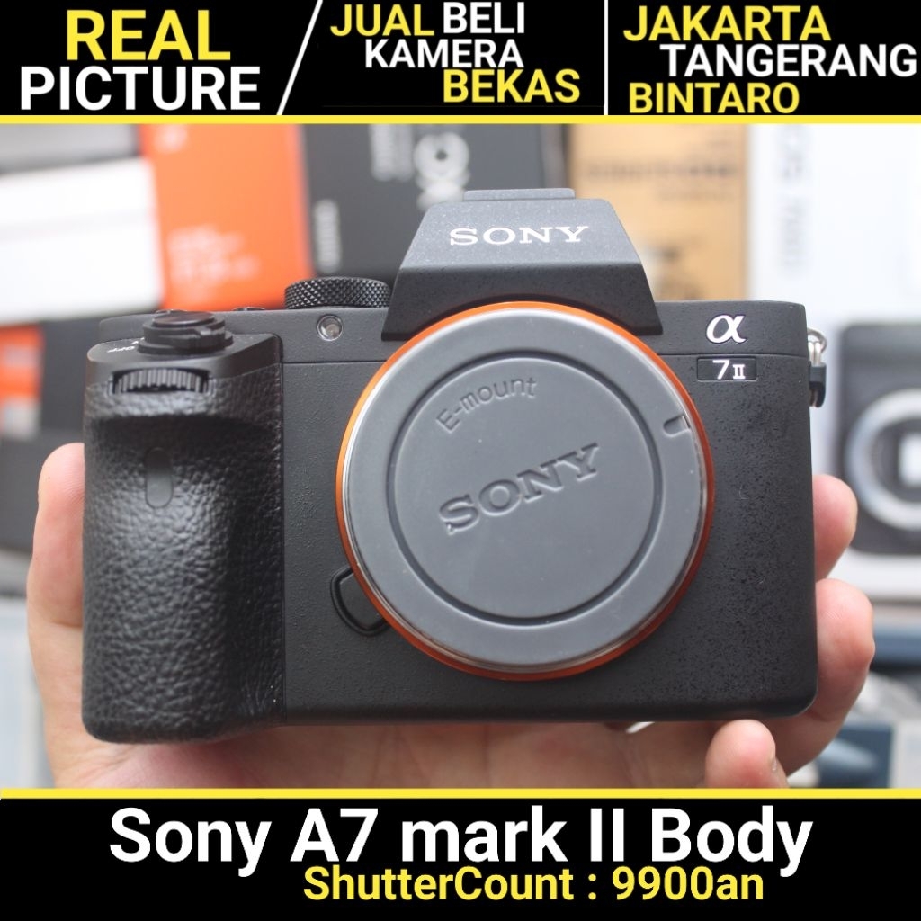 Sony a7 Mark II Body BEKAS