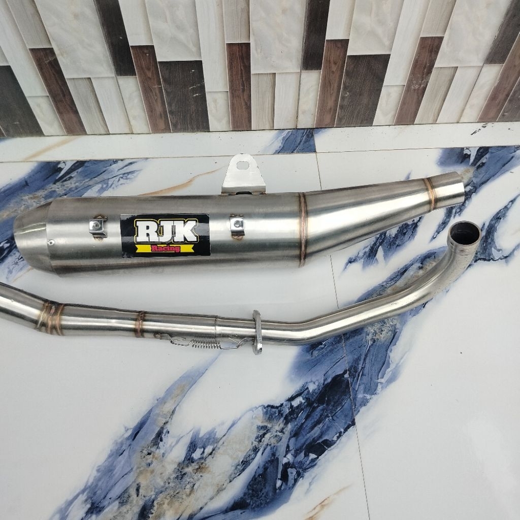 knalpot standar racing stenlis  bass ulem motor Astrea grand Astrea prima Astrea impresa