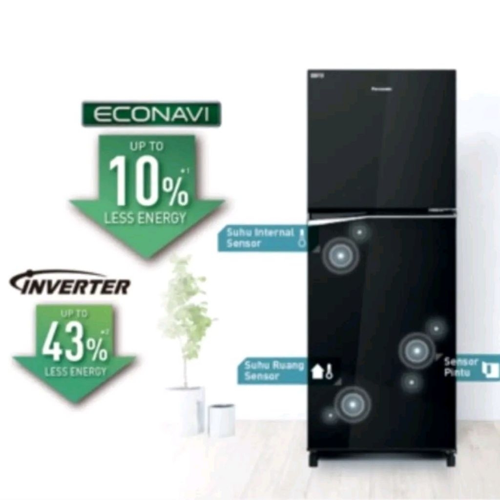 Kulkas Panasonic NR-BB211Q-PK | 2 pintu NRBB211QPK door