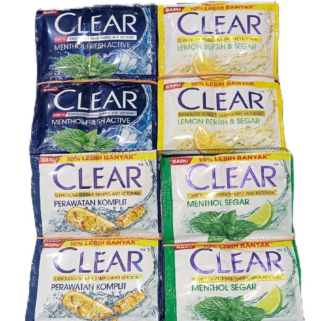 Clear Shampo Sachet