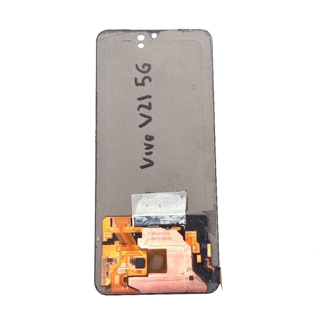 lcd vivo v21 5g copotan minus fleksibel jalur touchscreen sobek