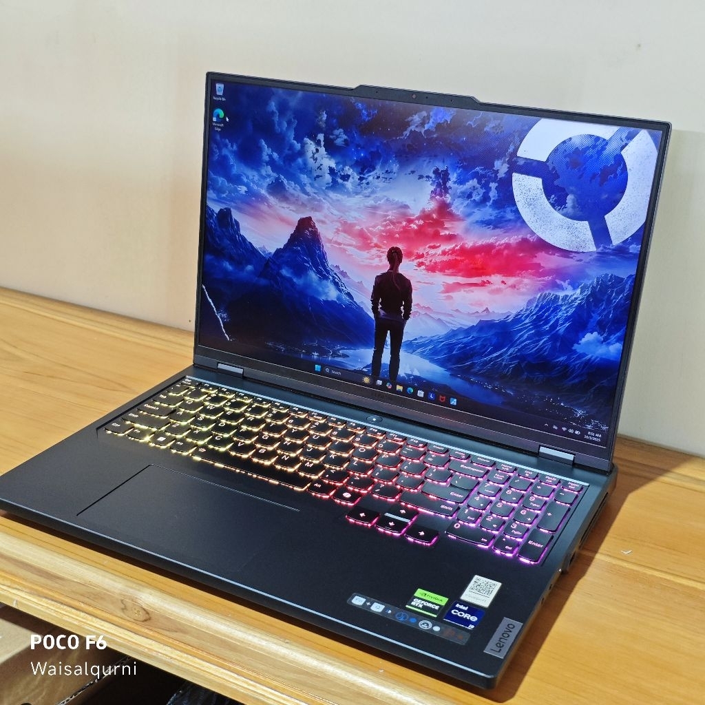 Lenovo Legion Pro 5 16IRX9 2024 i9 14900HX RTX 4070 32/1TB laptop gaming bekas render arsitek seken 