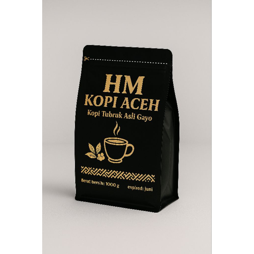 HM Kopi Aceh – Kopi Tubruk Asli Gayo, Rebusta dari Aceh Gayo