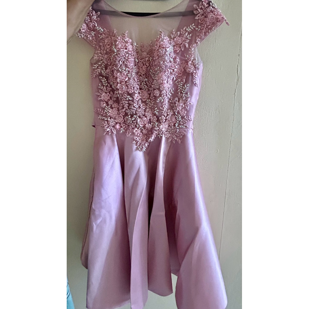 satin dress wedding satin dress bridesmaid - Dress wedding- dress promnight - normal and big size