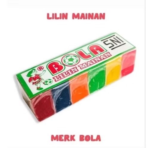 Plastisin/Malam Bola Kecil Warna