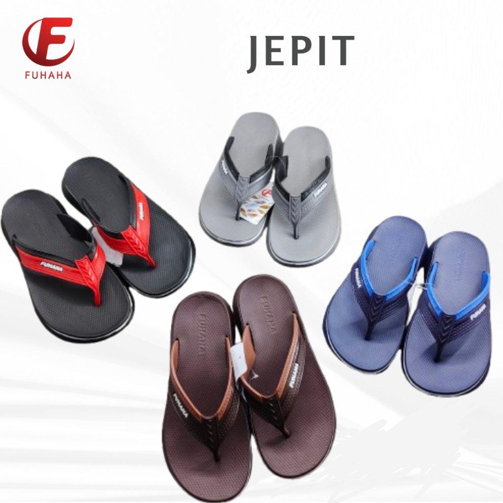 Sandal Jepit Pria Simple Sandal Rumah Anti Slip