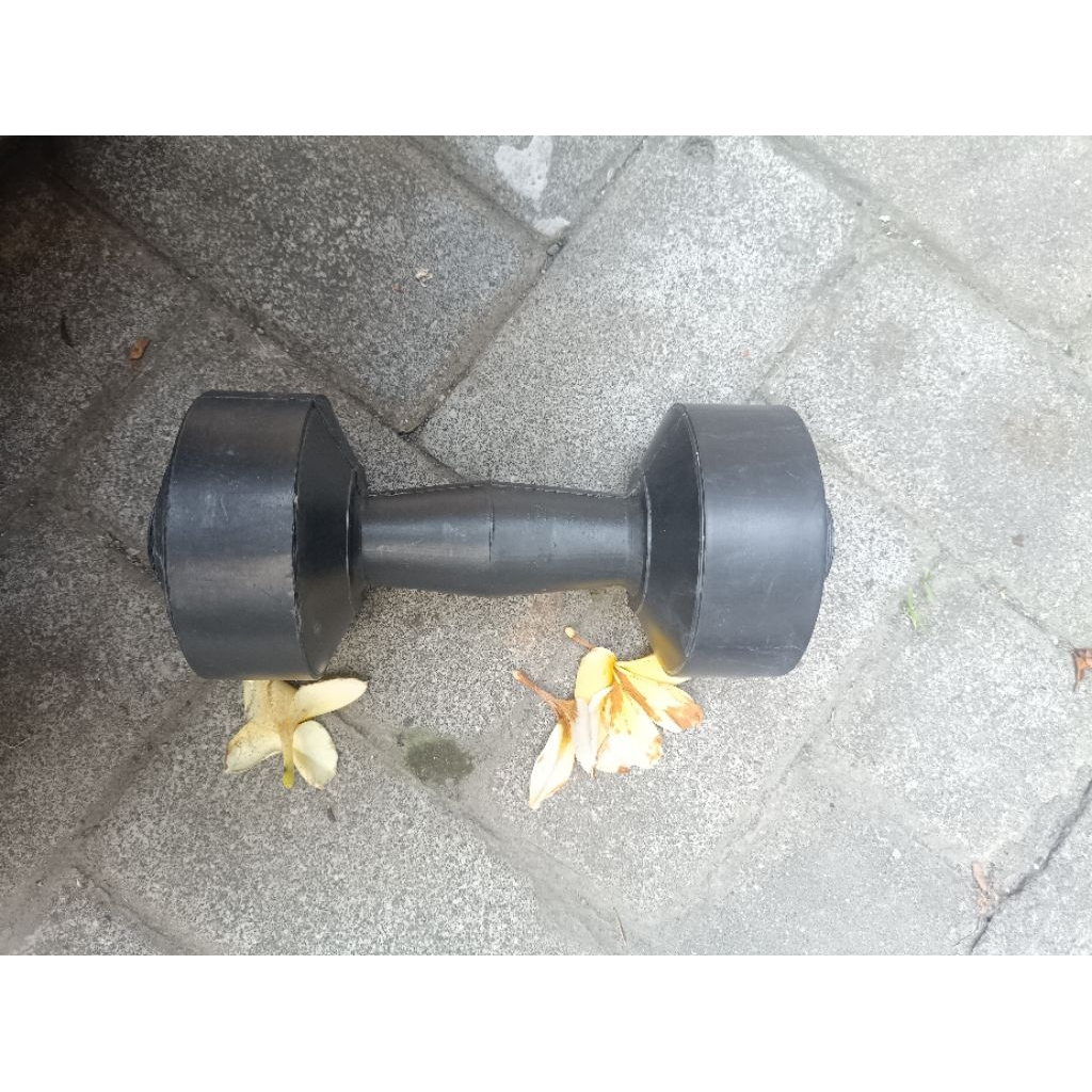 2kg 1pcs || DUMBELL PLASTIK ISIAN Ready stock hingga 10kg || Isian full pasir besi dan tanpa coran s