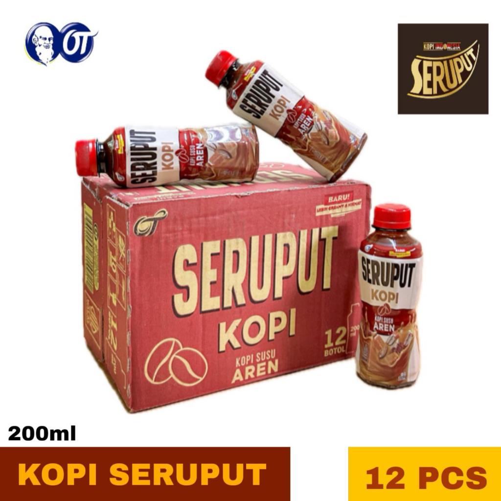 Seruput Kopi Susu Aren 200 ml - 1 Box Isi 12 Pcs - Kopi Murni Robusta dengan Gula Aren yang Menyegar