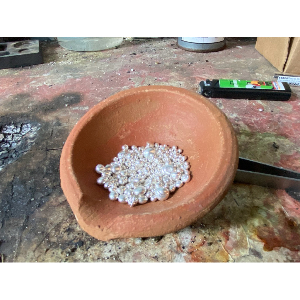 Perak Murni Granul 999 Jamin Asli