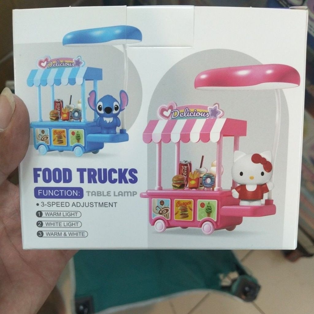 Lampu Meja Belajar Korea Karakter Led Portable Lampu Tidur Hias Unik Night Lamp Anak Lucu / Lampu Me