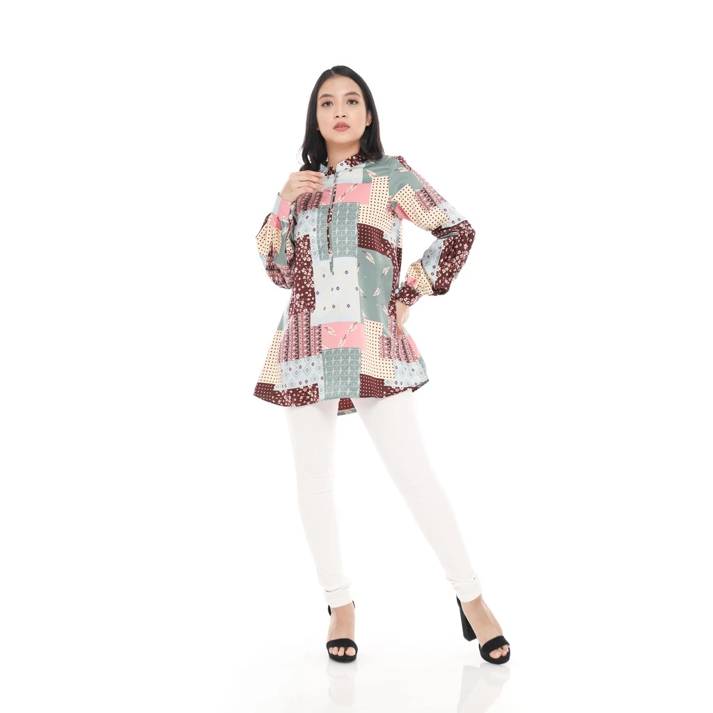 AVC Official Baju Atasan Wanita Maxmara Motif elif