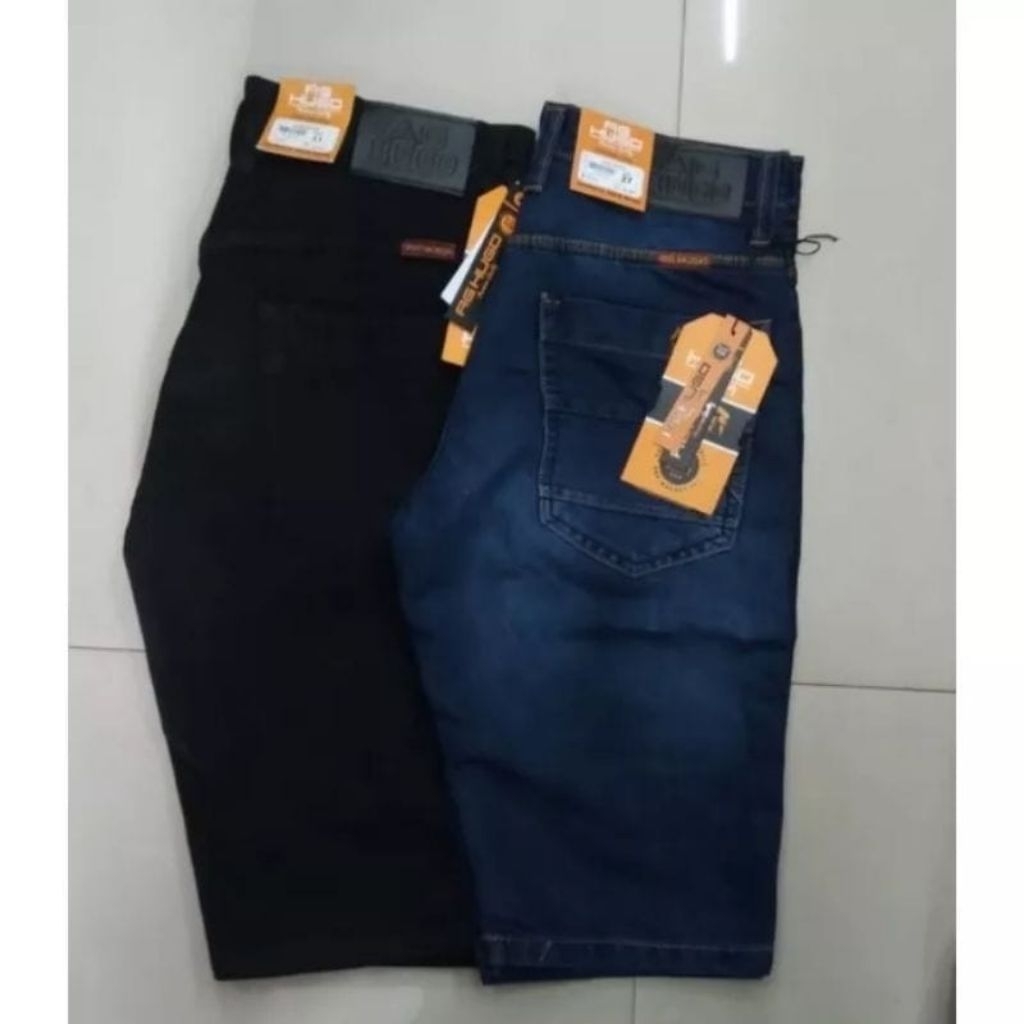 Celana Jeans pendek Ag Hugo pria