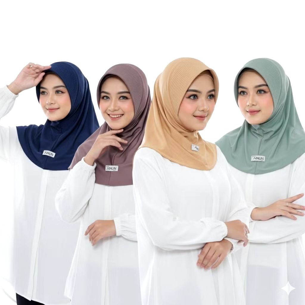 JILBAB INSTAN SPORT AINUN || JILBAB VOLI || KERUDUNG OLAHRAGA