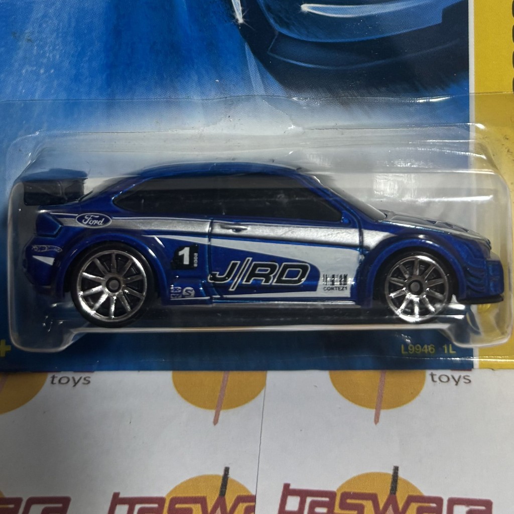 Hot Wheels 2008 New Models 08 Ford Focus Die-Cast Blue And Red