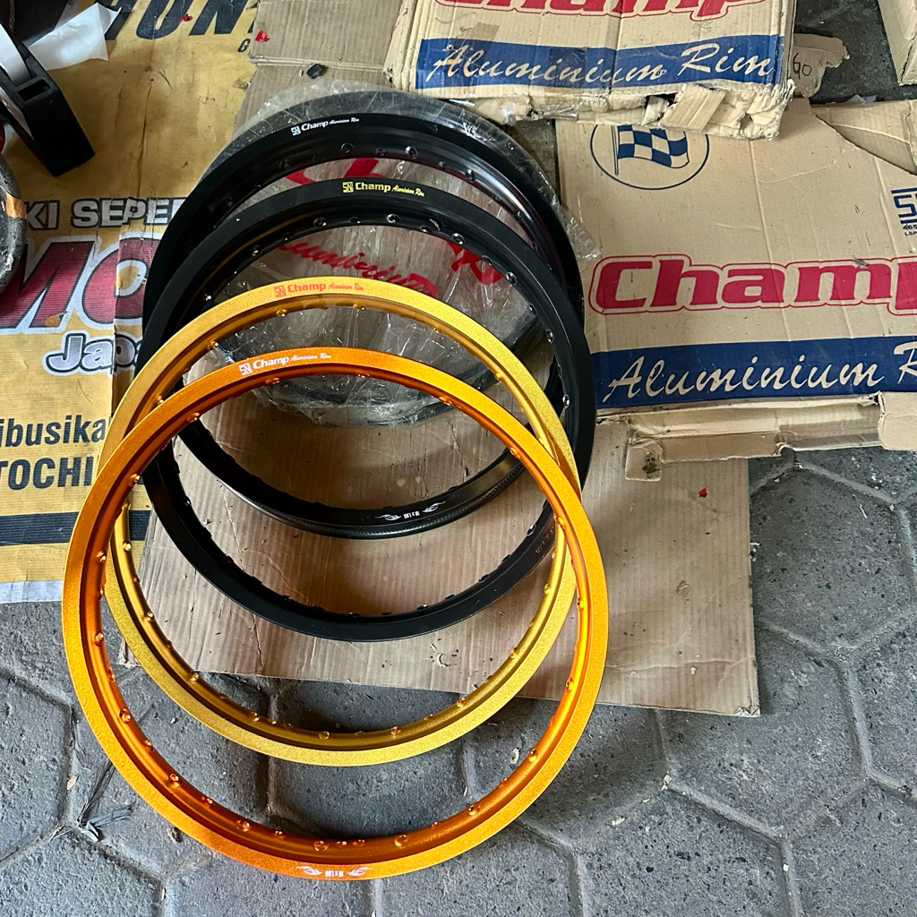 Promo Velk Champ Wilwood Yoshimura Ring 17 Stock lama
