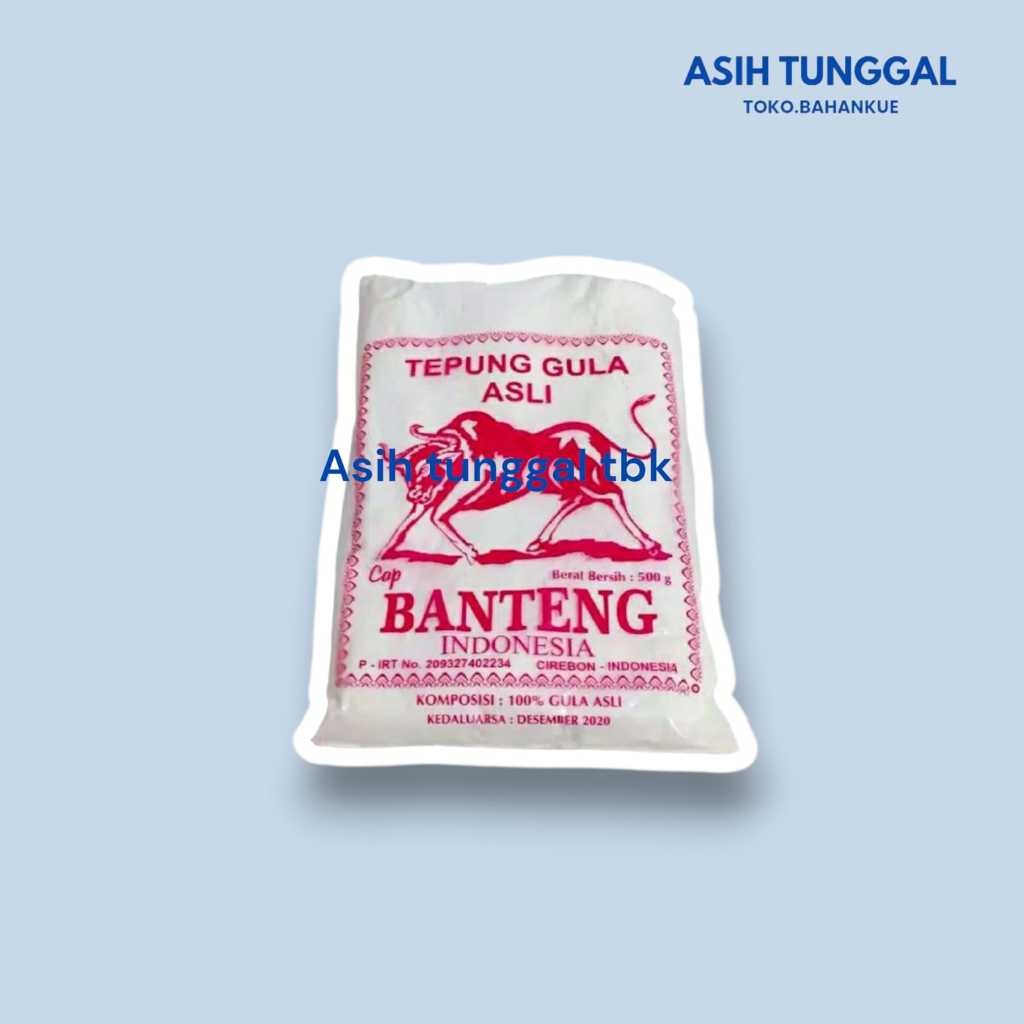 Gula Cap Banteng Kemasan 500 Gr - Gula Halus