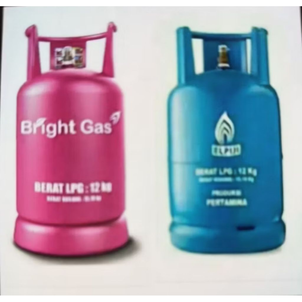 Tabung Gas Kosongan 12kg Random pertamina