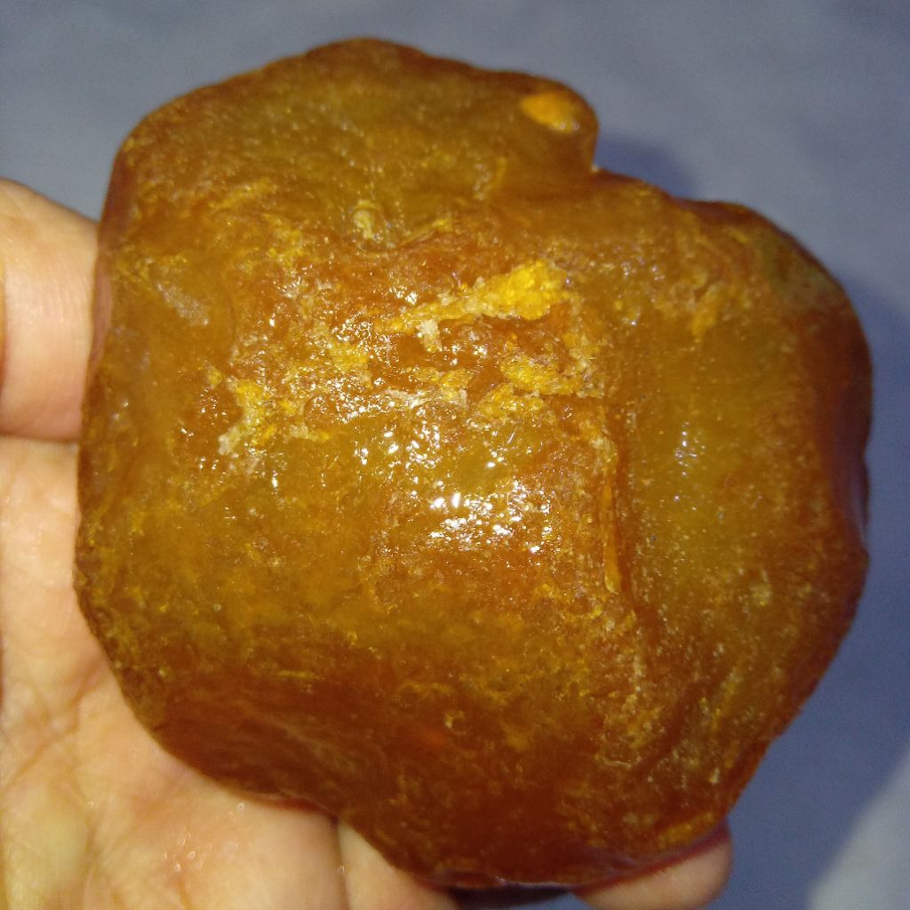 Natural Batu Akik Cempaka Madu Kristal Asli Sumatera Indonesia