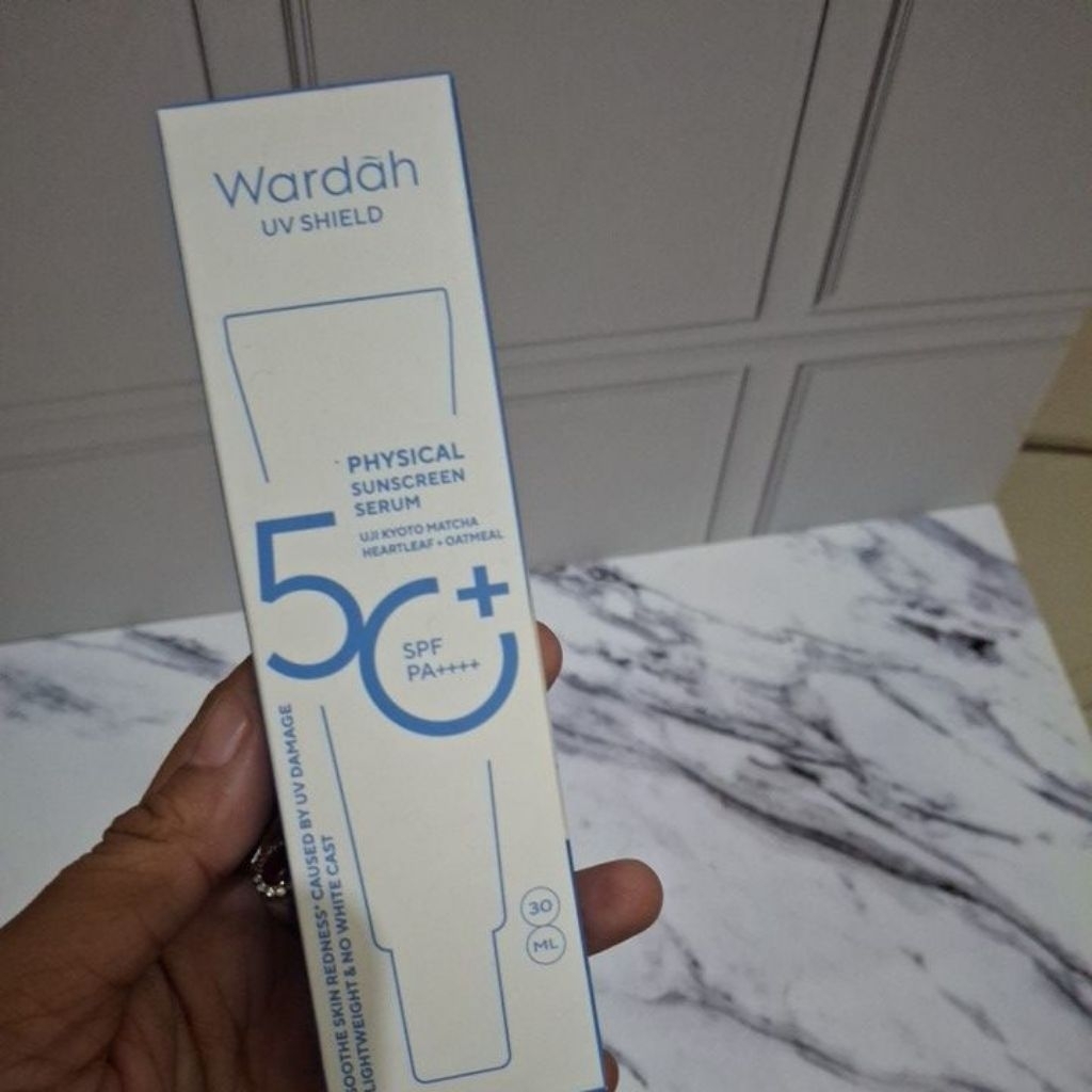 Wardah physical sunscreen 50 spf