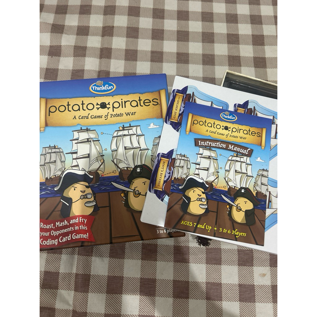 boardgame preloved thinkfun potato pirates