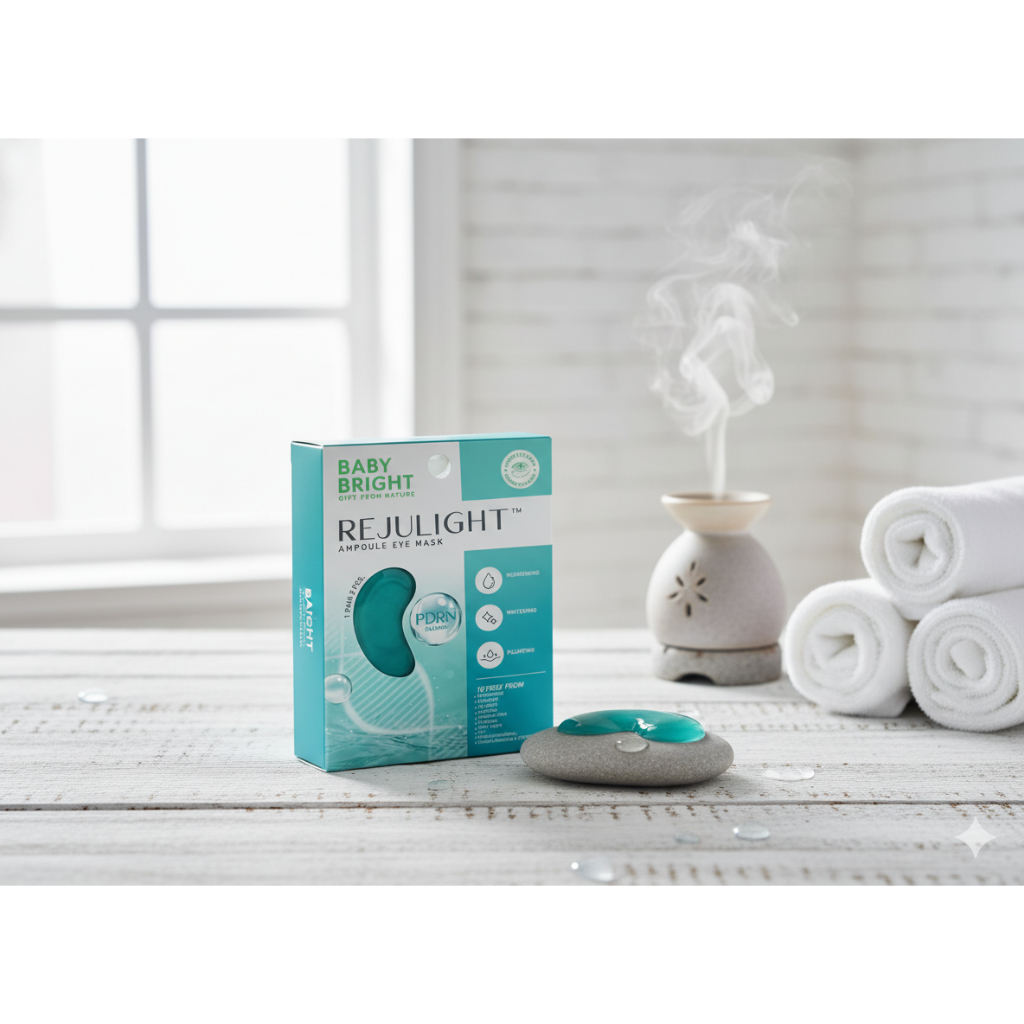 Baby Bright Rejulight Ampoule Eye Mask PDRN Salmon