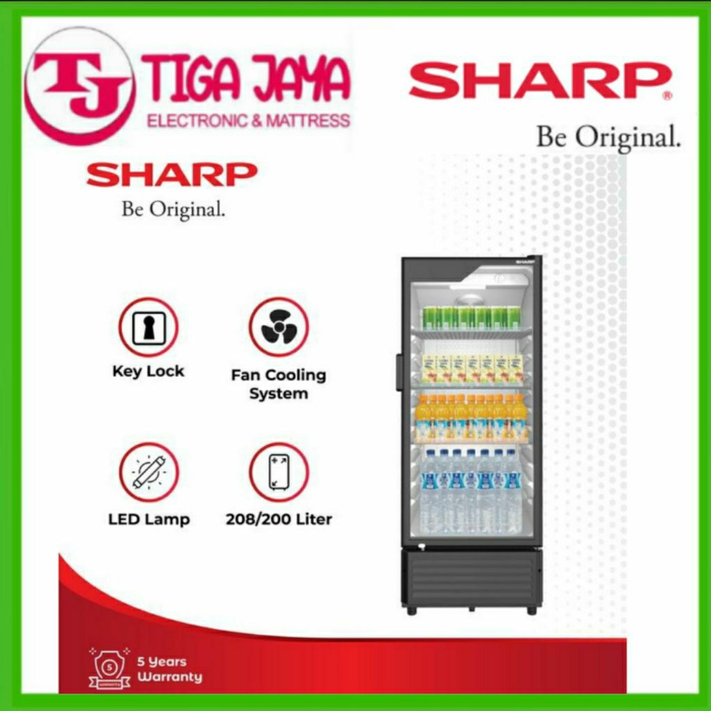 SHARP SCH-250FS SHOWCASE 200 LITER 250FS