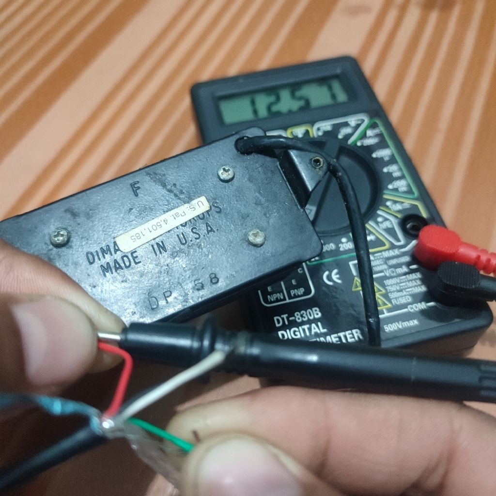 pickup gitar dimarzio evolution dp158 159 not Seymour