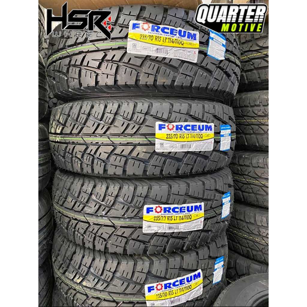 FORCEUM ATZ 235/70 R15 BAN BARU