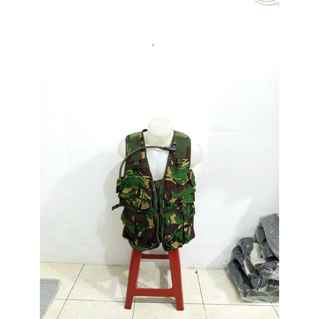 Tas Selang Rompi Loreng Jatah TNI