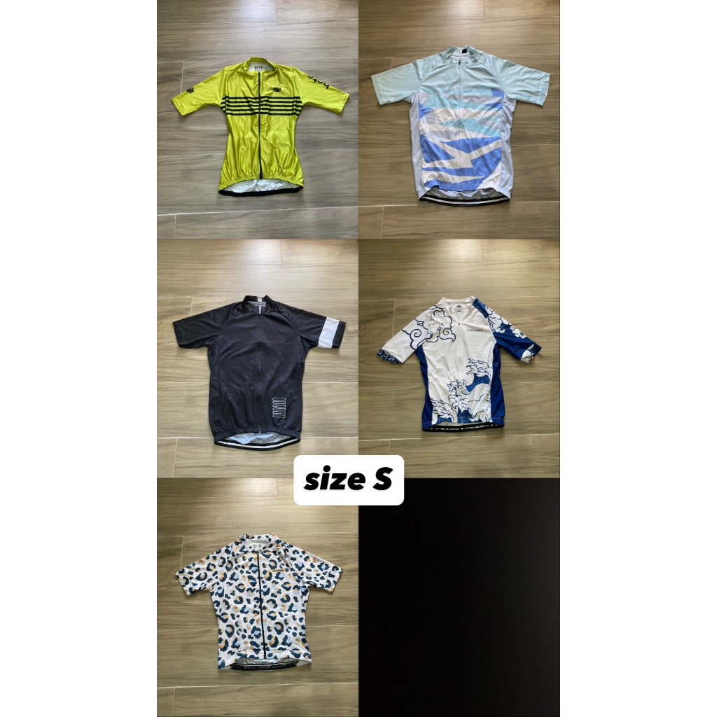 PRELOVED JERSEY ROADBIKE MIX BRAND SIZE S ONLY