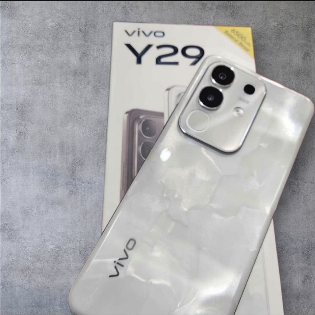 vivo y29 versi ram 6 dan 8 128gb hp second lengkap original