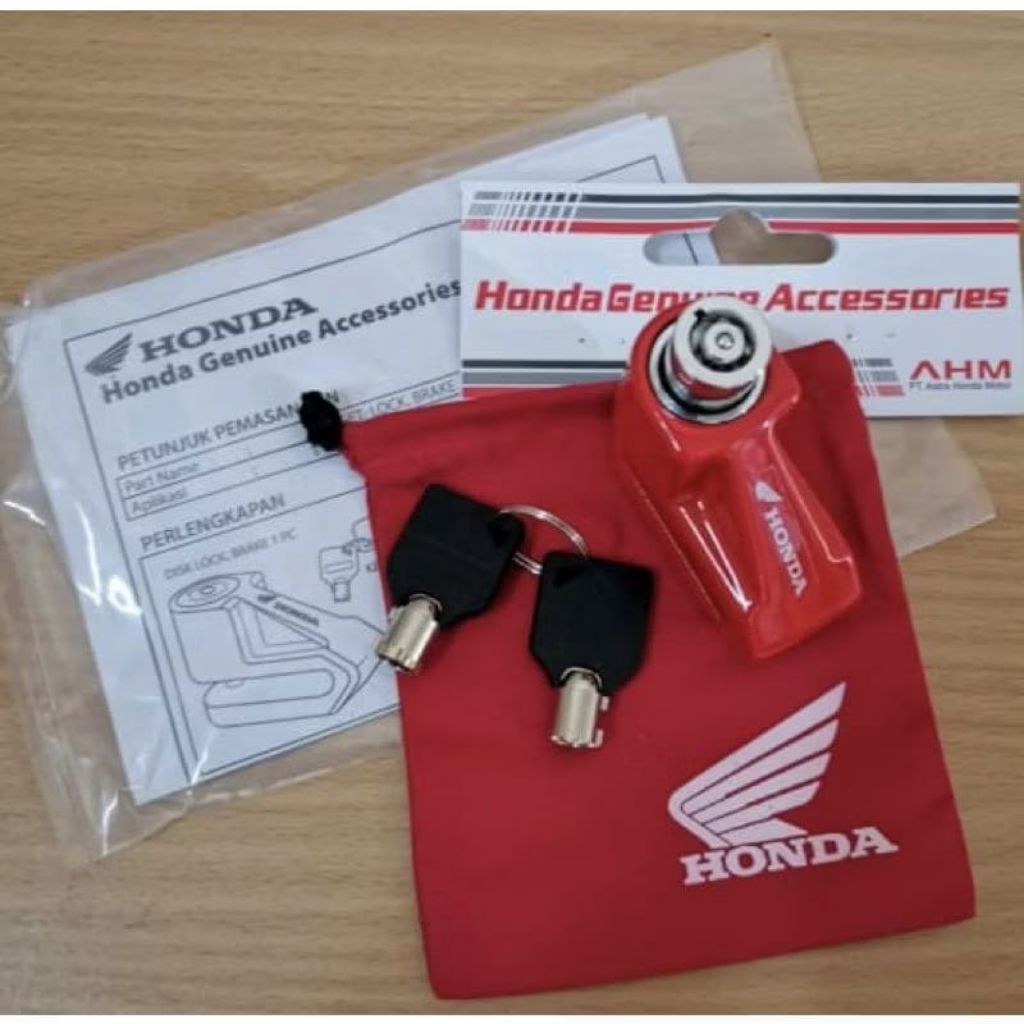 KUNCI GEMBOK MOTOR ANTI MALING ORIGINAL HONDA AHM