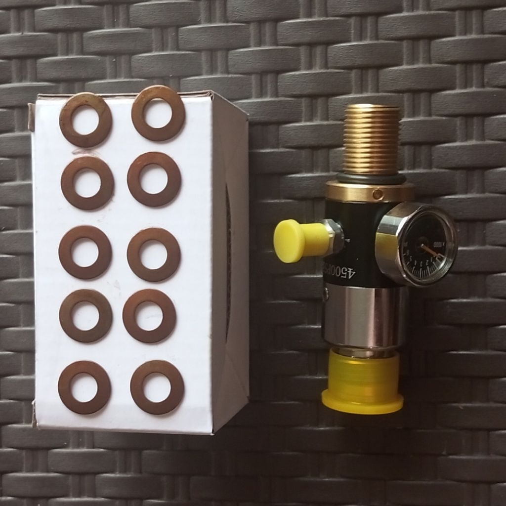 REGULATOR KNOCKDOWN M18 UPGRADE PISTON SUSTAPEAK DISC COKLAT, REGULATOR KNOCKDOWN SUSTAPEAK, REGULAT