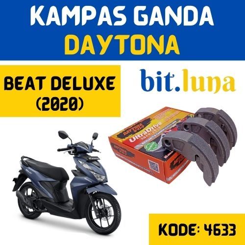 Kampas Ganda Beat Deluxe LED Tahun 2020 Daytona Kode Part 4633