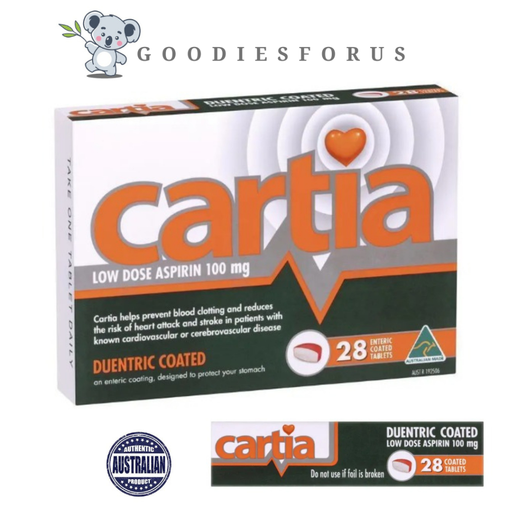 Cartia 100mg Tablets 28/aspirin100 mg