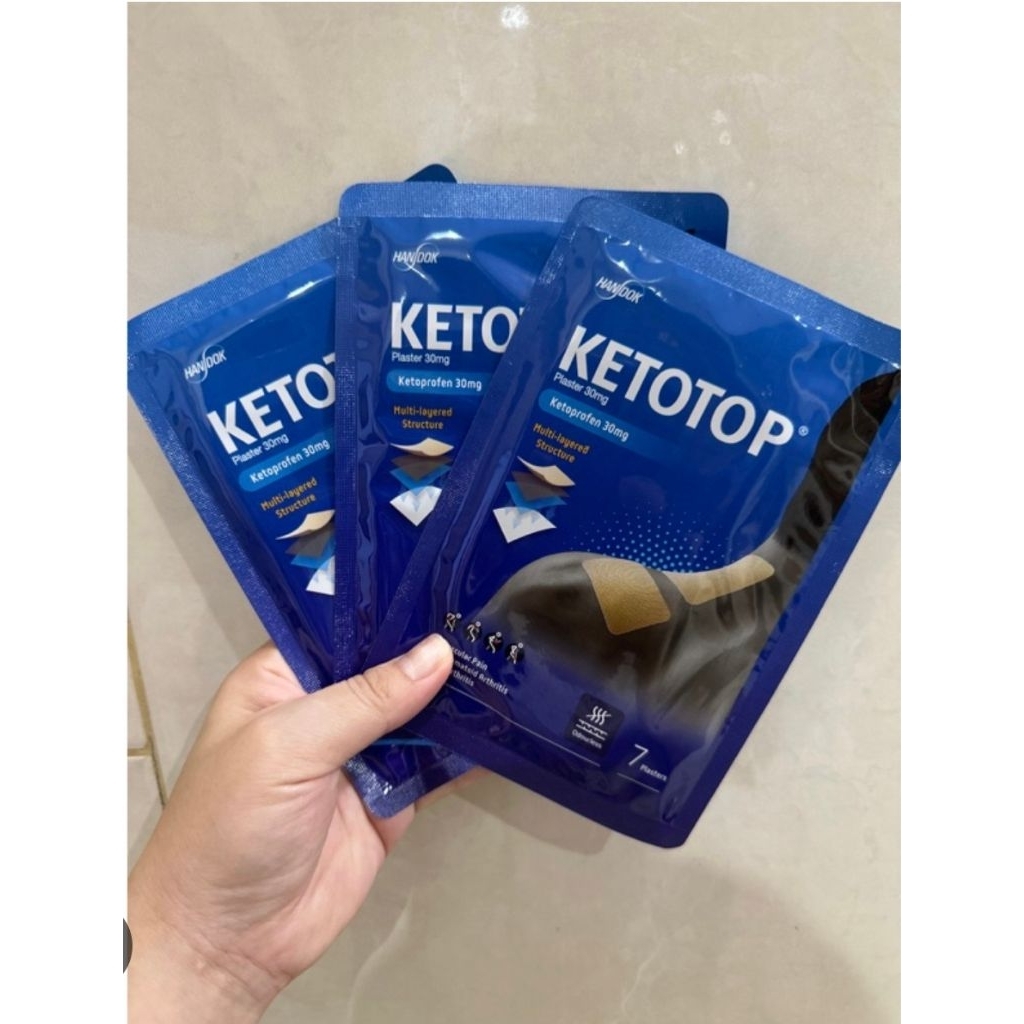 KETOTOP PLASTER isi 7 plaster koyo ketotop